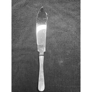 Vintage GERITY Silver Plated Cake Knife 10.25"